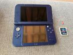 Nintendo New 3DS XL inclusief oplader en Sky3ds, Spelcomputers en Games, Spelcomputers | Nintendo 2DS en 3DS, Ophalen of Verzenden
