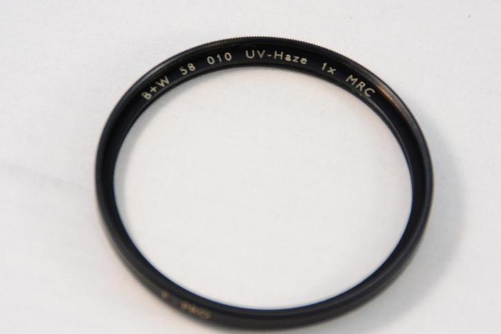 B+W 010 UV-filter 58mm F-Pro MRC ZO GOED ALS NIEUW, Audio, Tv en Foto, Fotografie | Filters, Zo goed als nieuw, UV-filter, 50 tot 60 mm