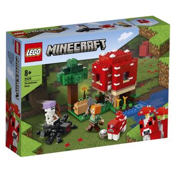 LEGO Minecraft 21179 het Paddenstoelenhuis * ’t LEGOhuis * beschikbaar voor biedingen