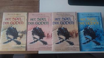 Het Spel der Goden - Steven Erikson (4 Boeken) beschikbaar voor biedingen