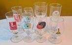 Set van diverse bierglazen Grolsch Bokbier, Ophalen, Gebruikt, Bierglas