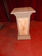 Decoratieve zuil met marmerlook, Ophalen, Gebruikt