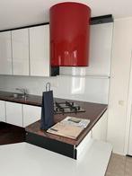 Moderne keuken met inbouwapparatuur (2023), Huis en Inrichting, Keuken | Complete keukens, Ophalen, Wit, Hoekkeuken, Graniet of Steen