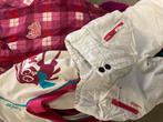 Wit roze Ski set maat 98-104, omkeerbare jas!, Gebruikt, Meisje, Overige typen, Ophalen of Verzenden