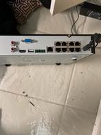 Dahua poe 8 poorts 4TB hdd schijf, Ophalen of Verzenden, Zo goed als nieuw