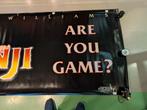 banner Jumanji Are you game? 3m X 1.5m, Ophalen of Verzenden, Gebruikt, Overige typen
