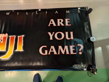 banner Jumanji Are you game? 3m X 1.5m beschikbaar voor biedingen