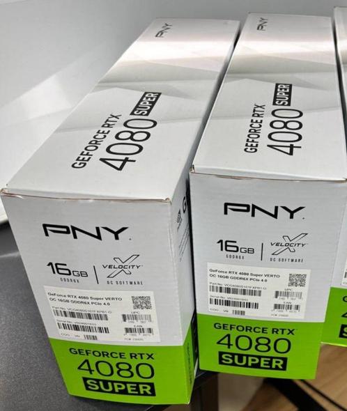 2x Nieuwe RTX 4080 Super 16gb OC, Computers en Software, Videokaarten, Nieuw, Nvidia, PCI-Express 4.0, GDDR6, HDMI, DisplayPort