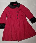 Hell Bunny winter jas rood 4xl, Ophalen of Verzenden, Gedragen, Maat 46/48 (XL) of groter, Blauw