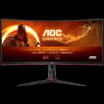 AOC Gaming CU34G2XP Monitor - 34 inch Curved WQHD - 180Hz, Computers en Software, Monitoren, K&N Elektronica, VA, Refurbished