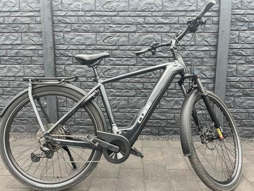Cube Elektrische Fiets - Zo Goed Als Nieuw, Fietsen en Brommers, Elektrische fietsen, Zo goed als nieuw, Cube, 55 tot 59 cm, 50 km per accu of meer