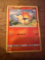 Pokemon kaart Cyndaquil 10/25 Macdonalds 25th anniversary, Hobby en Vrije tijd, Verzamelkaartspellen | Pokémon, Nieuw, Foil, Ophalen of Verzenden