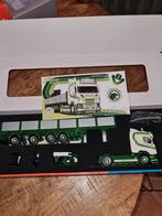 P vd Hoeven Scania R520 V8 + stenentrailer met kraan  1:50, Hobby en Vrije tijd, Modelauto's | 1:50, Verzenden, Zo goed als nieuw