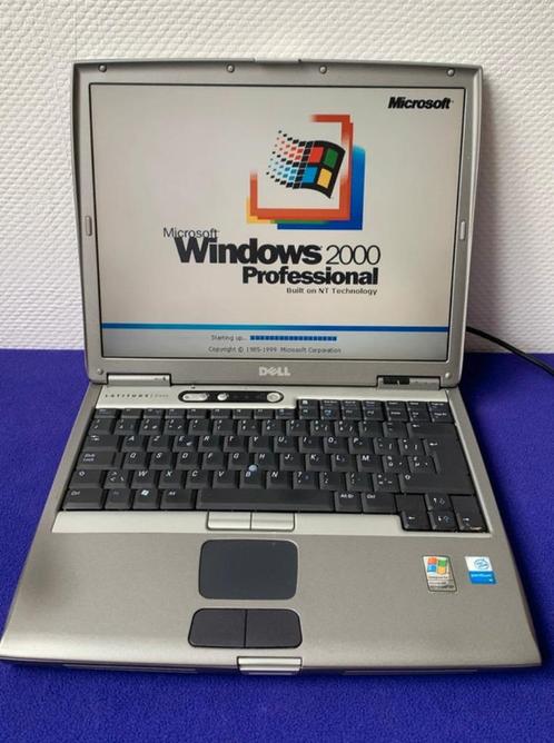 Dell Latitude D600 Intel Pentiu|1GB RAM|40GB HDD|Win 2000, Computers en Software, Vintage Computers, Ophalen of Verzenden
