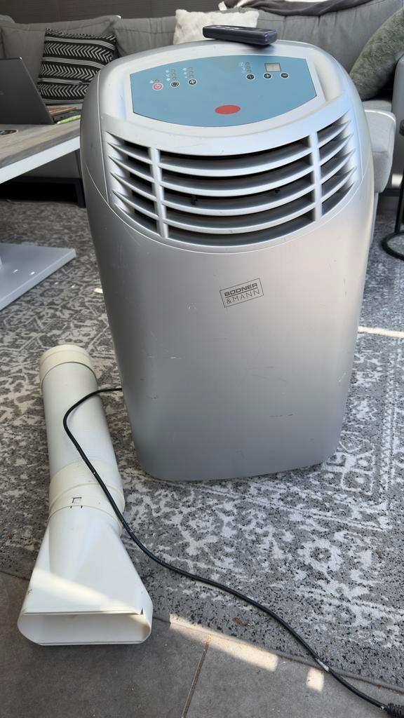 Mobiele Airco/Verwarming met Luchtafvoer, Witgoed en Apparatuur, Airco's, Gebruikt, Mobiele airco, 60 tot 100 m³, 3 snelheden of meer