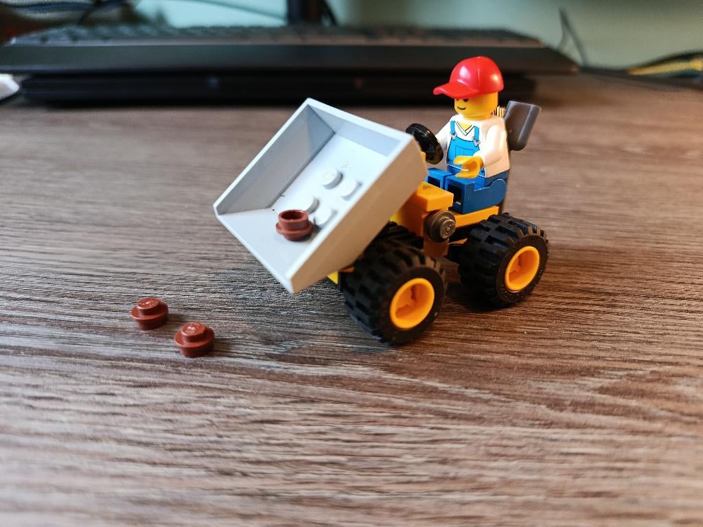 Lego City Kiepwagen 30348 compleet, Kinderen en Baby's, Speelgoed | Duplo en Lego, Ophalen of Verzenden, Gebruikt, Complete set