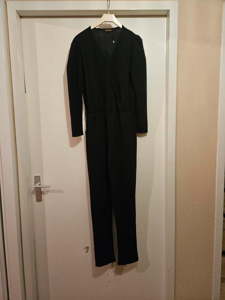 Supertrash Jumpsuit Maat M, Kleding | Dames, Jumpsuits, Zo goed als nieuw, Maat 38/40 (M), Zwart, Ophalen