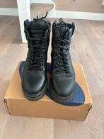 Nubikk  Fay Roma leren veterboots zwart maat 40, Nubikk, Zwart, Lage of Enkellaarzen, Ophalen of Verzenden