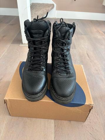 Nubikk  Fay Roma leren veterboots zwart maat 40 beschikbaar voor biedingen