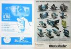 45+ vintage advertenties reclames Black & Decker gereedschap, Verzamelen, Ophalen