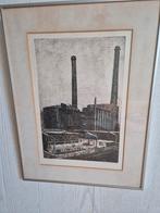 De Centrale Dordrecht - Kunstwerk, Antiek en Kunst, Kunst | Etsen en Gravures, Ophalen of Verzenden