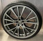 Zeer nette Set 22” Audi RS6 Gunner 5x112 285/30 R22 VW SEAT, Auto-onderdelen, Banden en Velgen, Ophalen, Gebruikt, 285 mm, Banden en Velgen