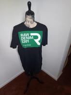 G Star t-shirt zwart met opdruk maat L, Ophalen of Verzenden, Zo goed als nieuw, Zwart