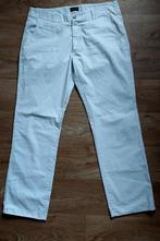 Gant Broek/Jeans maat 34/34 Zgan!, Kleding | Heren, Spijkerbroeken en Jeans, W33 - W34 (confectie 48/50), Wit, Zo goed als nieuw