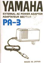 Yamaha PA-3 PA-3B PA-3C 10V 0.7A ~ 12V 9V 7W AC DC Adapter, Ophalen of Verzenden, Zo goed als nieuw, Apparatuur
