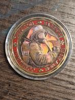 St Florian Brandweer coin., Verzamelen, Speldjes, Pins en Buttons, Ophalen of Verzenden, Zo goed als nieuw, Overige onderwerpen