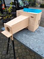 Fotostudio voor kleine vogels, Ophalen