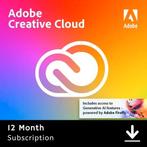 Adobe Creative Cloud 12 maanden | Licentie, Computers en Software, Ontwerp- en Bewerkingssoftware, Verzenden, Nieuw, Windows