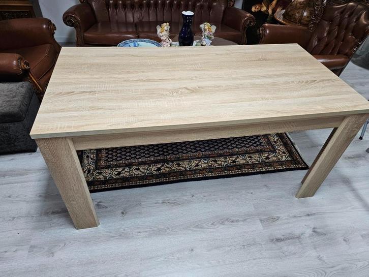 Mooie Leenbakker eettafel  voor €50,-, Huis en Inrichting, Tafels | Eettafels, Gebruikt, 50 tot 100 cm, 200 cm of meer, Rechthoekig