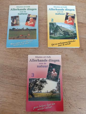 Klazien uit Zalk, allerhande dingen over de natuur. Alle 3  beschikbaar voor biedingen