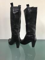 GRATIS VERZENDEN | Kekke leren zwarte laarzen 39, Hoge laarzen, Verzenden, Zwart, Zo goed als nieuw