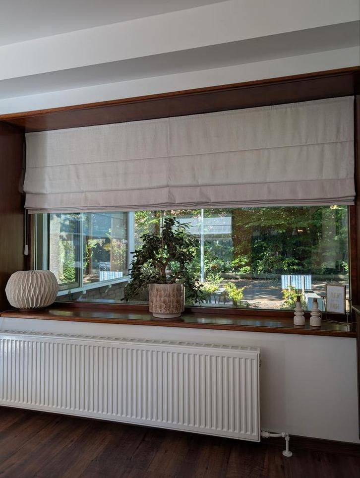 Vouwgordijn B254,6 x H155,5, Huis en Inrichting, Stoffering | Gordijnen en Lamellen, Zo goed als nieuw, Minder dan 100 cm, 50 tot 100 cm