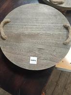 Gusta Borrelplank - Stijlvol Serveren!, Ophalen of Verzenden, Zo goed als nieuw, Rond, Hout