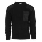 Commando trui acryl zwart Goede pasvorm, Kleding | Heren, Truien en Vesten, Nieuw, Fostex, Zwart, Verzenden