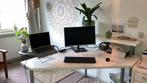 Zelf ontworpen en gemaakt bureau, Ophalen, Zo goed als nieuw, Bureau