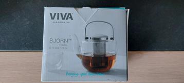 theepot glas Viva Scandinavia Bjorn 0,75 lr nieuw in doos beschikbaar voor biedingen