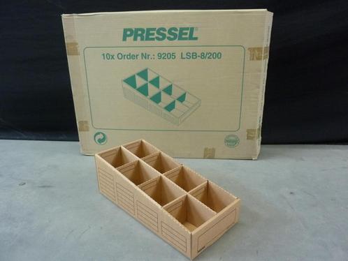 10 st. Kartonnen assortimentsdoos / 8-vaks sorteerdoos, Doe-het-zelf en Verbouw, Kratten en Dozen, Nieuw, Doos, Minder dan 50 cm