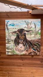 Schilderij Koe., Antiek en Kunst, Kunst | Schilderijen | Abstract, Ophalen