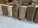Oude stukken hout-sokkels, oude vloerdelen+tafelbladen+plank, Ophalen, Gebruikt