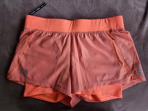 Under Armour oranje sportbroek M, Kleding | Dames, Sportkleding, Zo goed als nieuw, Maat 38/40 (M), Oranje, Ophalen of Verzenden