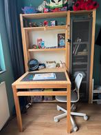 Ikea inklap bureau ivar + uitbreiding kast, Huis en Inrichting, Bureaus, Ophalen of Verzenden, Gebruikt, Bureau