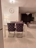 Eetbank met stoelen set, Huis en Inrichting, Ophalen, Gebruikt, Modern, Minder dan 4 stoelen