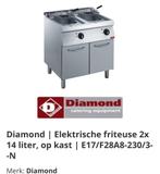 Diamond friteuse 2x14 liter nieuw!!, Fornuis, Frituur en Grillen, Ophalen, Nieuw in verpakking