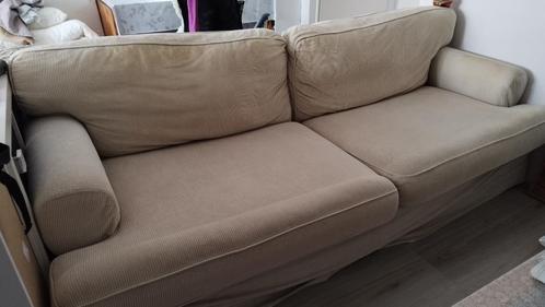 3-zit bank - so good as new - cover can be washed, Huis en Inrichting, Banken | Bankstellen, Gebruikt, Rechte bank, Driepersoons