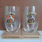 Leute bokbier glazen, Ophalen, Zo goed als nieuw, Glas of Glazen, Overige merken