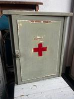Vintage defensie medicijnkastje, Antiek en Kunst, Ophalen of Verzenden